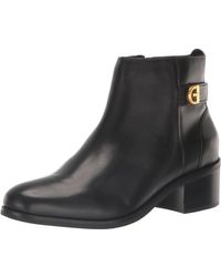 Cole Haan - Holis Buckle Bootie Ankle Boot - Lyst