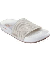 Skechers - On-The-go Arch Fit Hyper Slide W/Heather Knit Schiebe-Sandalen - Lyst