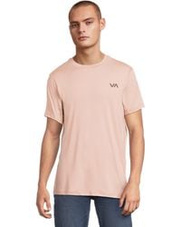 RVCA - Sport Vent Short Sleeve Crew Neck T-shirt - Lyst