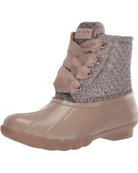 Sperry Top-Sider - Saltwater Waterproof Shimmer Duck Boots - Lyst