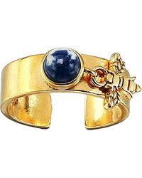 ALEX AND ANI Ring Wrap Bee in Metallic Lyst