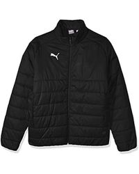 puma liga casuals padded jacket