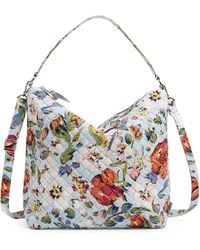 Vera Bradley - Cotton Oversized Hobo Shoulder Bag - Lyst