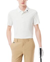 Lacoste - Sport Regular Fit Uv Protect Golf Polo Shirt - Lyst