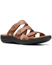 Clarks - Laurieann Ayla Flat Sandal - Lyst