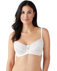 Wacoal - Center Stage Lace Unlined Underwire Bra - Lyst