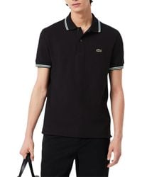 Lacoste - Regular Fit Contrast Stitching Polo - Lyst