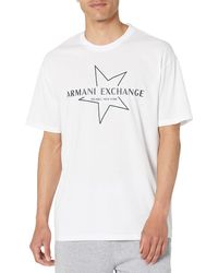 Emporio Armani - A | X Armani Exchange Big Star Logo Tee - Lyst