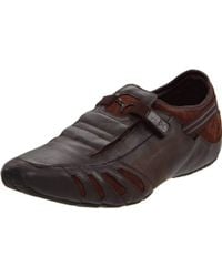 puma leather loafers