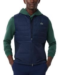 Lacoste - Sport Quilted Vest - Lyst
