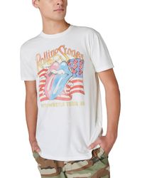 Lucky Brand - Rolling Stones Steel Wheels Tee - Lyst