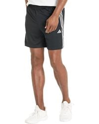 adidas - Training Essentials Pique 3-stripes Training 7 Shorts - Lyst