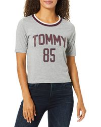 Tommy Hilfiger - Pajama Top With Th Logo - Lyst