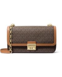 Michael Kors - Tribeca Large Convertible Chain Shoulder Bag - Lyst