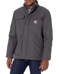 Carhartt - Mens Full Swing Relaxed Fit Quick Duck Insulated Traditional Coat - Lyst