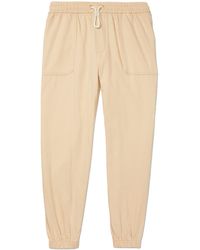 Tommy Hilfiger - Cotton And Linen Drawstring Pant With Pull Up Loops - Lyst