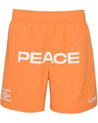 Umbro - 's X Akomplice Peace Embossed Checkerboard Short - Lyst