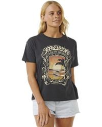 Rip Curl - Relaxed Fit Short Sleeve T-shirt - Lyst