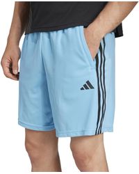 adidas - Train Essentials Pique 3-stripes Shorts - Lyst