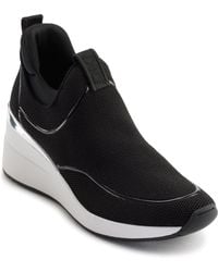 DKNY - Covered Wedge Made Casual And Fashion Sneakers - Lyst