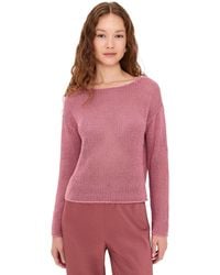 Vince - S Coated Cotton Pullover - Lyst