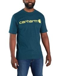 Carhartt - Loose Fit Heavyweight Short Sleeve Logo Graphic T-Shirt - Lyst