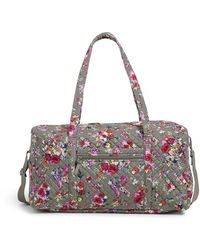 Vera Bradley - Cotton Lay Flat Travel Duffle Bag - Lyst