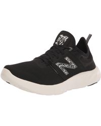 New Balance Fresh Foam Cruz Sockfit Running Shoes in Black | Lyst