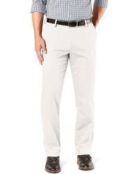 Dockers - Straight Fit Signature Lux Cotton Stretch Khaki Pant - Lyst