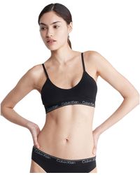 Calvin Klein - Modern Cotton Naturals Light Lined Triangle - Lyst