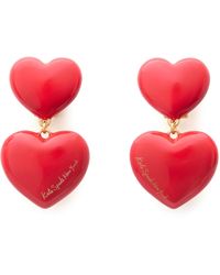 Kate Spade - Heart You Drop Earrings - Lyst