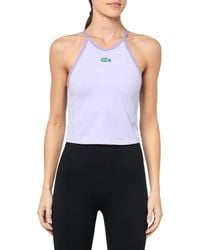 Lacoste - X Bandier All Motion Colorblock Tank - Lyst