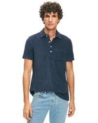 Brooks Brothers Regular Fit Terry Cloth Crew Neck Short Sleeve Polo ...