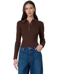Joe's Jeans - Jeans The Lisa Polo Long Sleeve Sweater - Lyst
