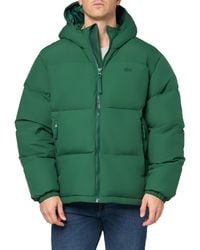 Lacoste - Quilted Water-repellent Short Jacket - Lyst
