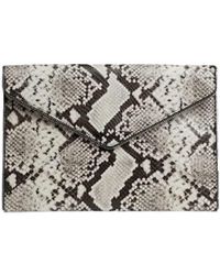 Rebecca Minkoff - Leo Envelope Clutch Purse For – Quality Leather Purses For - Lyst