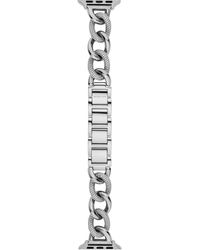 Michael Kors - Pavé Stainless Steel Bracelet For Apple Watch®, 38/40/41 And 42/44/45/49mm - Lyst