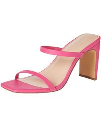 The Drop - Avery Square-toe Two-strap High Heeled Sandal - Lyst