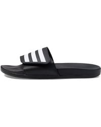 adidas - Adilette Comfort Adjustable Sandals Slides - Lyst