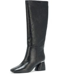 DKNY - Cana Knee High Heeled Riding Boot - Lyst