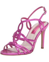 Franco Sarto - S Harley High Heel Dress Sandal Flamingo Pink 7 M - Lyst