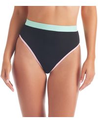 Jessica Simpson - Standard High Waisted Bikini Bottom Swimsuit - Lyst