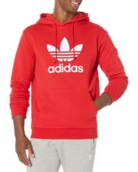 adidas Originals - Mens Adicolor Classics Trefoil Hoodie Hooded Sweatshirt - Lyst