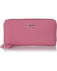 Lacoste - Large Zip Wallet - Lyst