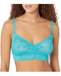 Cosabella - Never Say Never Sweetie Soft Bra,bright Teal,large - Lyst