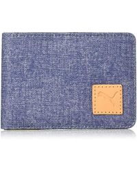 puma wallets blue