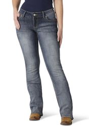 Wrangler - Womens Retro Sadie Low Rise Stretch Bootcut Jeans - Lyst