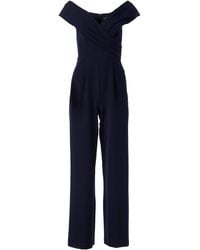 vince camuto lace trim jumpsuit