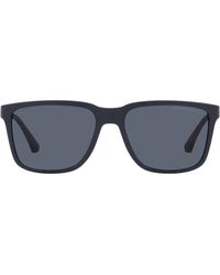 Emporio Armani - Ea4047 Square Sunglasses - Lyst