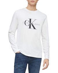 Calvin Klein Long-sleeve t-shirts for Men - Up to 70% off at Lyst.com
